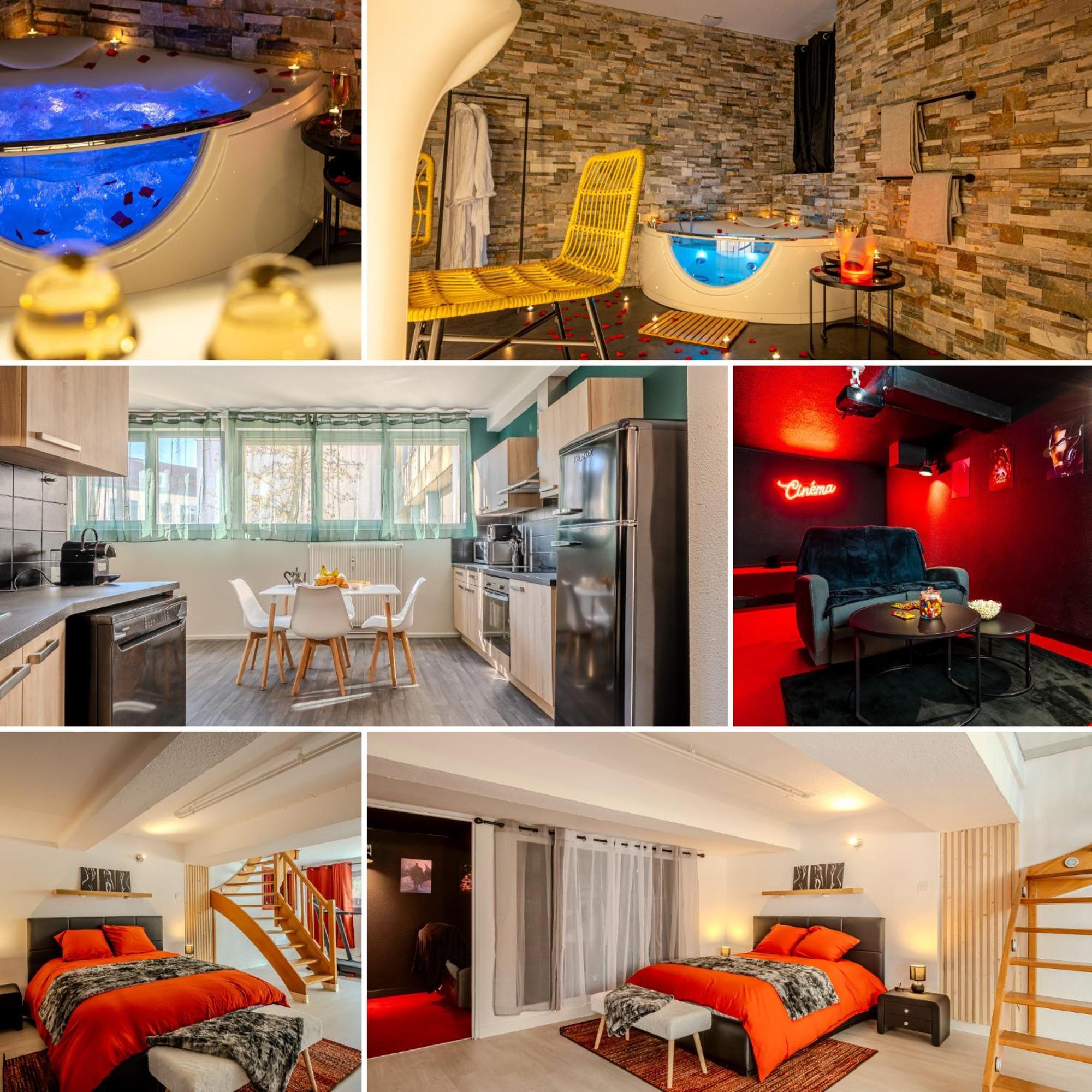 Apartament Cocon Relax - Jacuzzi - Cinema Montbéliard Zewnętrze zdjęcie